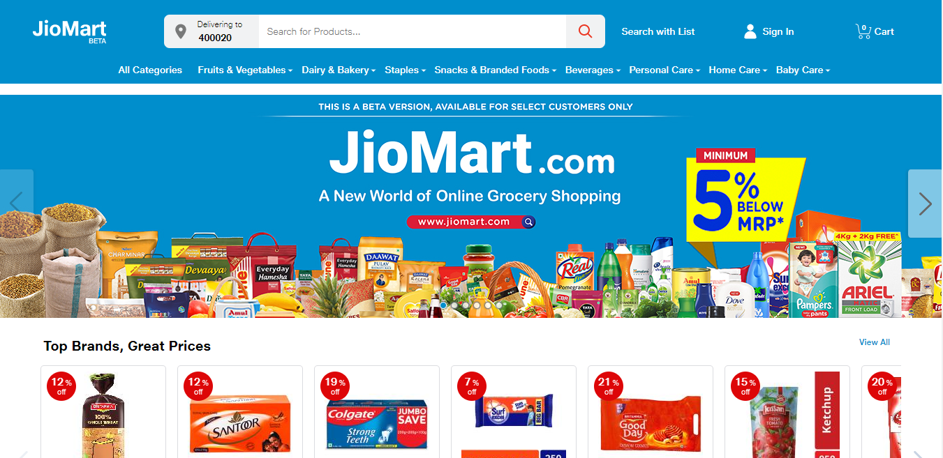 JioMart Review, Features, Products & Shopping experience of JioMart