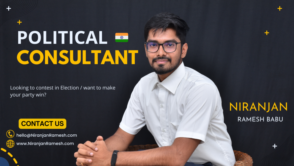 Political Consultant in India - Famous Poll Strategist Niranjan